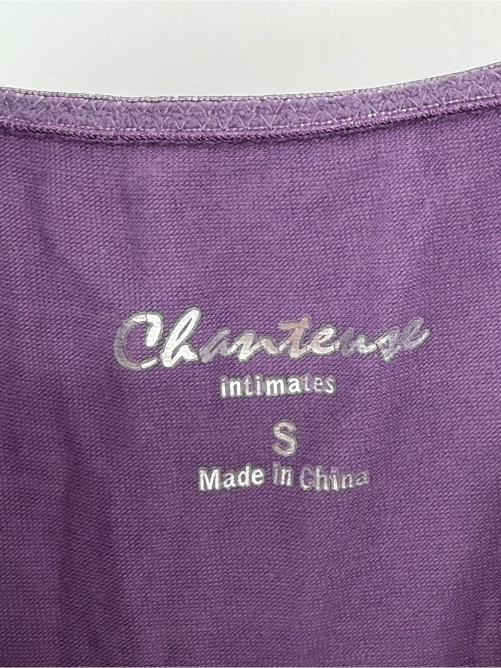 Y2K 2000s Purple Lace Girly Midi Nightgown Slip Dress Lounge Sleepwear Medium M - Picture 2 of 13